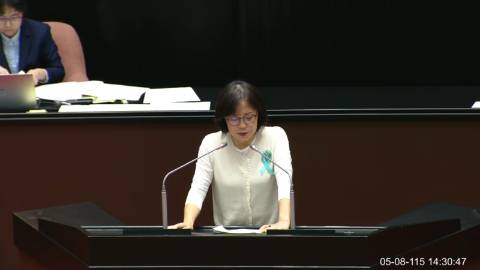 2026-05-08 09:00 第11屆 第5會期 主辦單位：院會 林月琴委員質詢封面