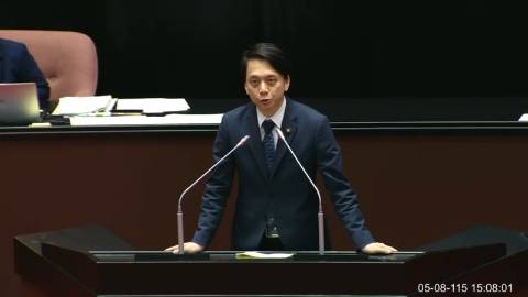2026-05-08 09:00 第11屆 第5會期 主辦單位：院會 牛煦庭委員質詢封面
