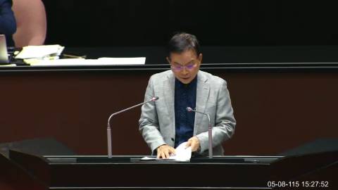 2026-05-08 09:00 第11屆 第5會期 主辦單位：院會 賴士葆委員質詢封面