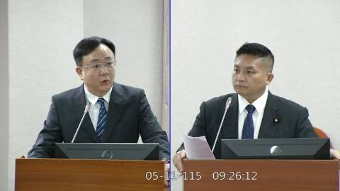 2026-05-11 09:00 第11屆 第5會期 主辦單位:司法及法制委員會 吳宗憲委員質詢封面