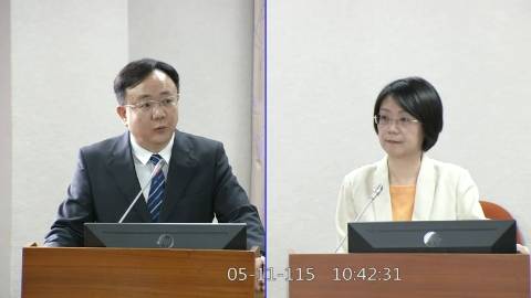 2026-05-11 09:00 第11屆 第5會期 主辦單位：司法及法制委員會 翁曉玲委員質詢封面