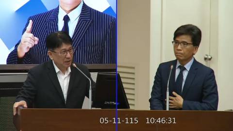2026-05-11 09:00 第11屆 第5會期 主辦單位：財政委員會 林思銘委員質詢封面