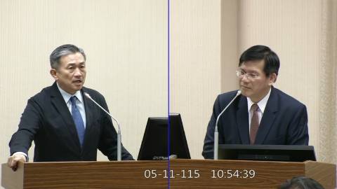 2026-05-11 09:00 第11屆 第5會期 主辦單位:外交及國防委員會 王定宇委員質詢封面