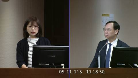 2026-05-11 09:00 第11屆 第5會期 主辦單位：社會福利及衛生環境委員會 林淑芬委員質詢封面