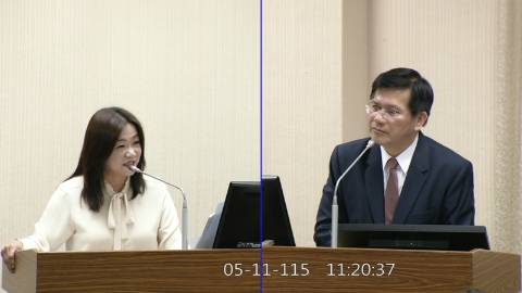 2026-05-11 09:00 第11屆 第5會期 主辦單位：外交及國防委員會 馬文君委員質詢封面