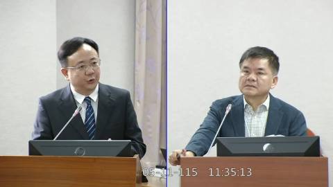 2026-05-11 09:00 第11屆 第5會期 主辦單位:司法及法制委員會 莊瑞雄委員質詢封面