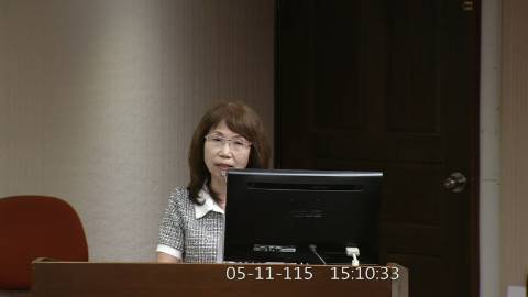 2026-05-11 14:30 第11屆 第5會期 主辦單位：社會福利及衛生環境委員會 陳昭姿委員質詢封面