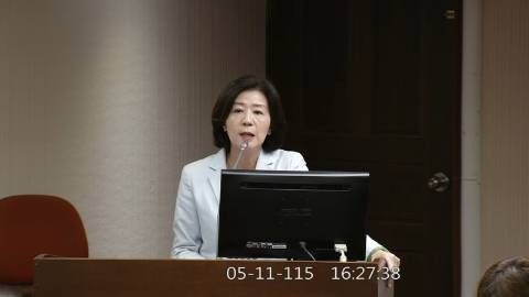 2026-05-11 14:30 第11屆 第5會期 主辦單位：社會福利及衛生環境委員會 王育敏委員質詢封面