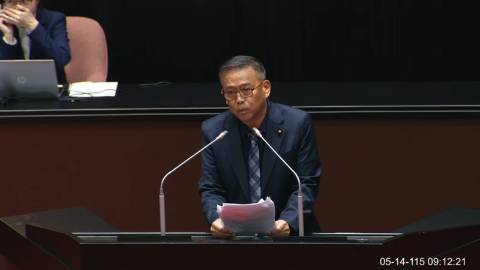 2026-05-14 09:00 第11屆 第5會期 主辦單位：全院委員會 盧縣一委員質詢封面