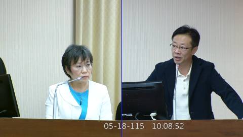 2026-05-18 09:00 第11屆 第5會期 主辦單位：內政委員會 張宏陸委員質詢封面
