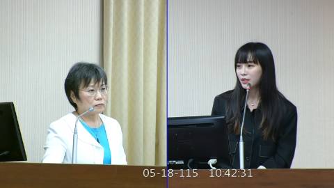 2026-05-18 09:00 第11屆 第5會期 主辦單位：內政委員會 黃捷委員質詢封面