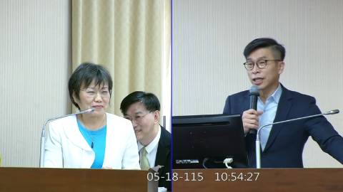 2026-05-18 09:00 第11屆 第5會期 主辦單位：內政委員會 鍾佳濱委員質詢封面