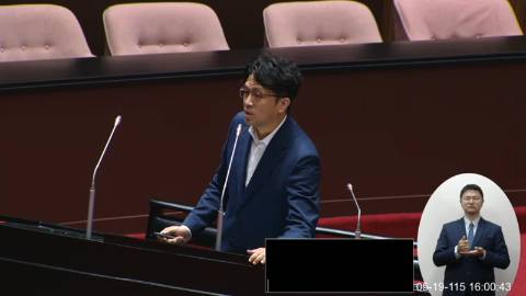 2026-05-19 10:00 第11屆 第5會期 主辦單位：院會 沈伯洋委員質詢封面