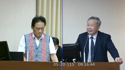 2026-05-20 09:00 第11屆 第5會期 主辦單位：內政委員會 許忠信委員質詢封面