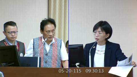 2026-05-20 09:00 第11屆 第5會期 主辦單位：內政委員會 蘇巧慧委員質詢封面