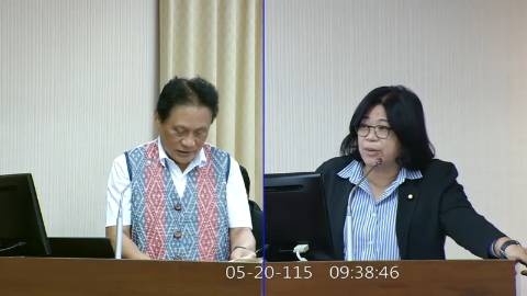 2026-05-20 09:00 第11屆 第5會期 主辦單位:內政委員會 王美惠委員質詢封面