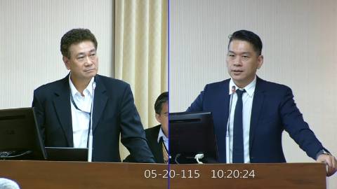 2026-05-20 09:00 第11屆 第5會期 主辦單位:內政委員會 李柏毅委員質詢封面