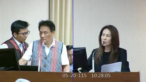 2026-05-20 09:00 第11屆 第5會期 主辦單位:內政委員會 高金素梅委員質詢封面