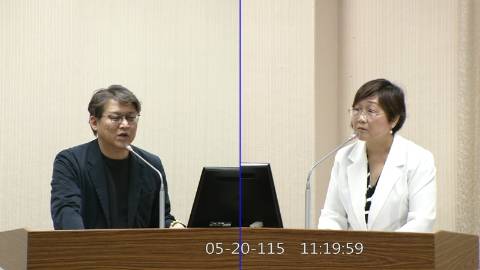 2026-05-20 09:00 第11屆 第5會期 主辦單位:外交及國防委員會 黃建賓委員質詢封面