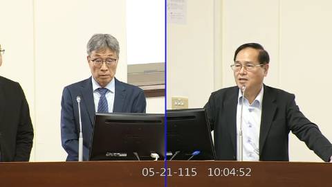 2026-05-21 09:00 第11屆 第5會期 主辦單位:經濟委員會 鄭天財Sra Kacaw委員質詢封面