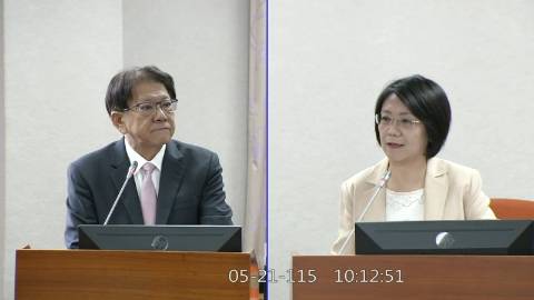 2026-05-21 09:00 第11屆 第5會期 主辦單位：司法及法制委員會 翁曉玲委員質詢封面