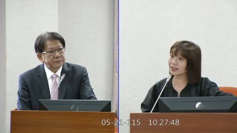 2026-05-21 09:00 第11屆 第5會期 主辦單位:司法及法制委員會 張雅琳委員質詢封面