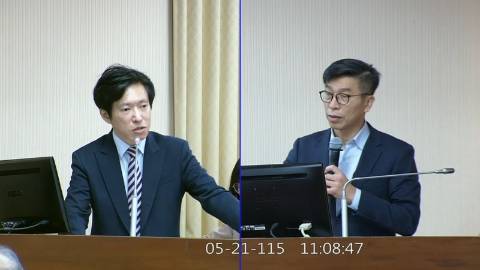 2026-05-21 09:00 第11屆 第5會期 主辦單位：內政委員會 鍾佳濱委員質詢封面