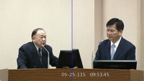 2026-05-25 09:00 第11屆 第5會期 主辦單位：外交及國防委員會 陳永康委員質詢封面