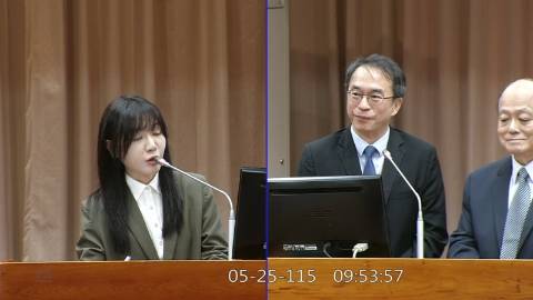 2026-05-25 09:00 第11屆 第5會期 主辦單位：教育及文化委員會 吳沛憶委員質詢封面