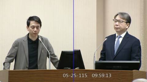 2026-05-25 09:00 第11屆 第5會期 主辦單位:外交及國防委員會 牛煦庭委員質詢封面