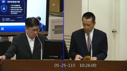 2026-05-25 09:00 第11屆 第5會期 主辦單位：財政委員會 林思銘委員質詢封面