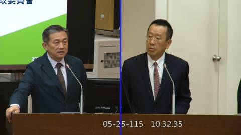 2026-05-25 09:00 第11屆 第5會期 主辦單位:財政委員會 王定宇委員質詢封面