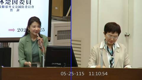 2026-05-25 09:00 第11屆 第5會期 主辦單位：財政委員會 林楚茵委員質詢封面
