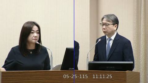 2026-05-25 09:00 第11屆 第5會期 主辦單位：外交及國防委員會 馬文君委員質詢封面