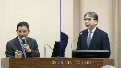 2026-05-25 09:00 第11屆 第5會期 主辦單位:外交及國防委員會 賴士葆委員質詢封面