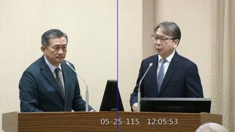 2026-05-25 09:00 第11屆 第5會期 主辦單位:外交及國防委員會 王定宇委員質詢封面
