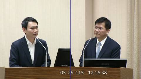 2026-05-25 09:00 第11屆 第5會期 主辦單位：外交及國防委員會 陳冠廷委員質詢封面