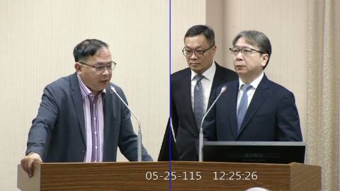 2026-05-25 09:00 第11屆 第5會期 主辦單位：外交及國防委員會 王義川委員質詢封面