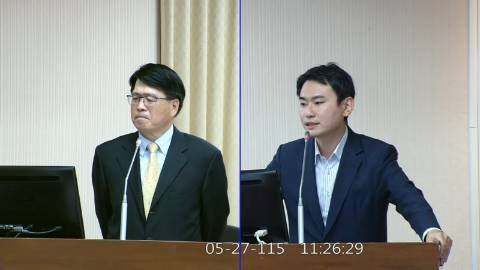 2026-05-27 09:00 第11屆 第5會期 主辦單位：內政委員會 陳冠廷委員質詢封面