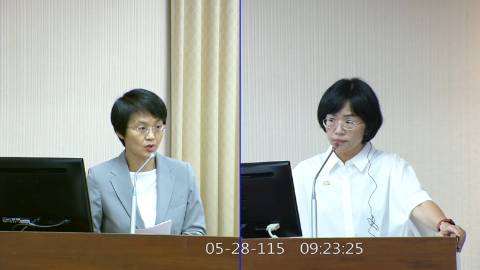 2026-05-28 09:00 第11屆 第5會期 主辦單位：內政委員會 蘇巧慧委員質詢封面