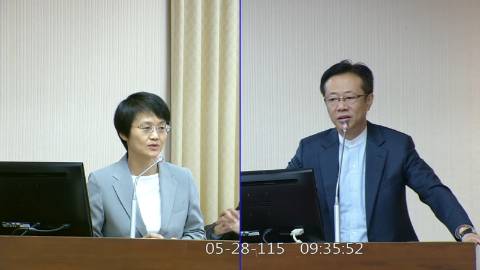 2026-05-28 09:00 第11屆 第5會期 主辦單位:內政委員會 張宏陸委員質詢封面