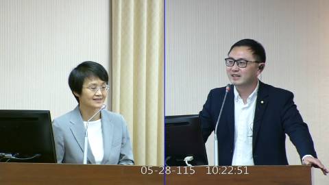 2026-05-28 09:00 第11屆 第5會期 主辦單位：內政委員會 廖先翔委員質詢封面