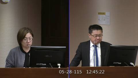 2026-05-28 09:00 第11屆 第5會期 主辦單位:社會福利及衛生環境委員會 陳培瑜委員質詢封面