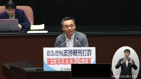 2026-05-29 09:00 第11屆 第5會期 主辦單位：院會 洪孟楷委員質詢封面