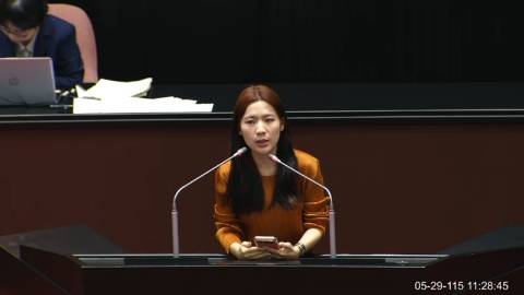 2026-05-29 09:00 第11屆 第5會期 主辦單位：院會 徐巧芯委員質詢封面