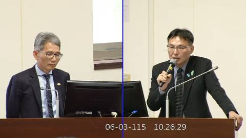 2026-06-03 09:00 第11屆 第5會期 主辦單位：經濟委員會 洪毓祥委員質詢封面