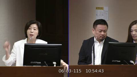 2026-06-03 09:00 第11屆 第5會期 主辦單位：社會福利及衛生環境委員會 王育敏委員質詢封面
