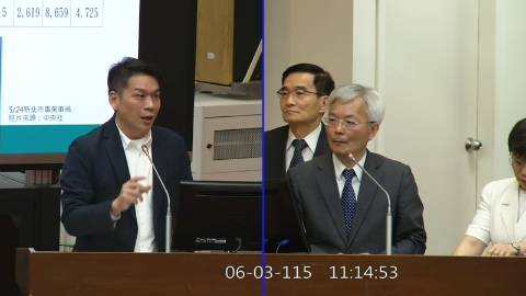 2026-06-03 09:00 第11屆 第5會期 主辦單位:內政委員會 李柏毅委員質詢封面