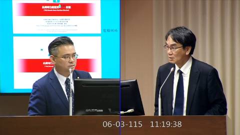 2026-06-03 09:00 第11屆 第5會期 主辦單位:交通委員會 黃健豪委員質詢封面
