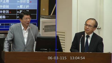 2026-06-03 09:00 第11屆 第5會期 主辦單位：內政委員會 謝龍介委員質詢封面